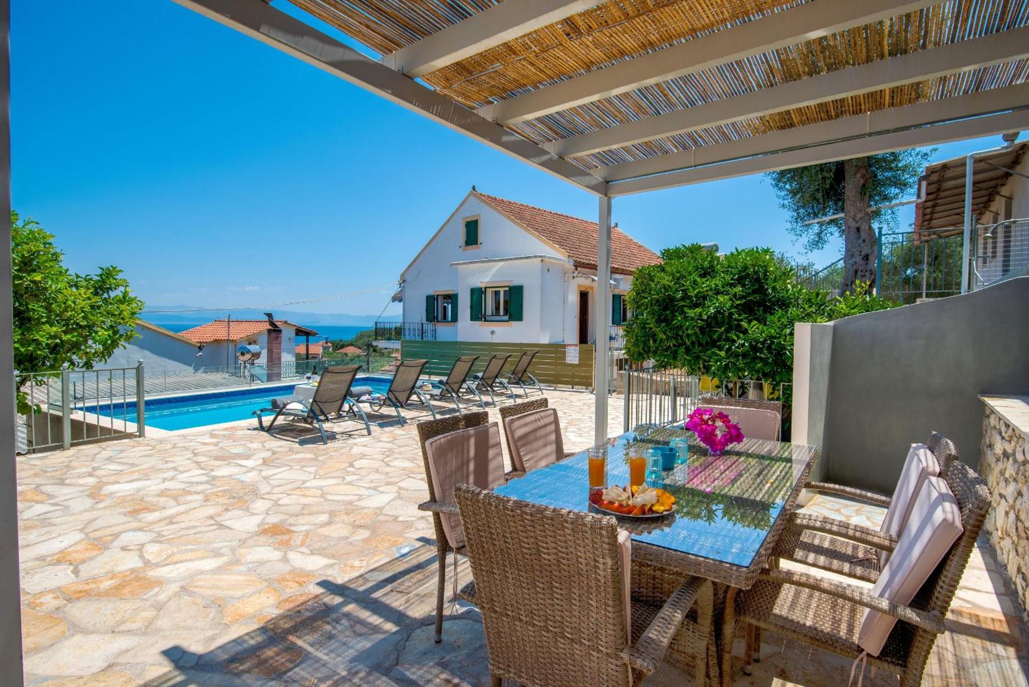 Villa Thea Antonis Гайос Экстерьер фото