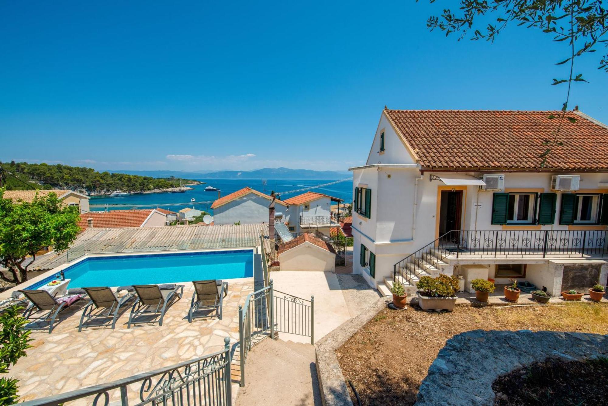 Villa Thea Antonis Гайос Экстерьер фото