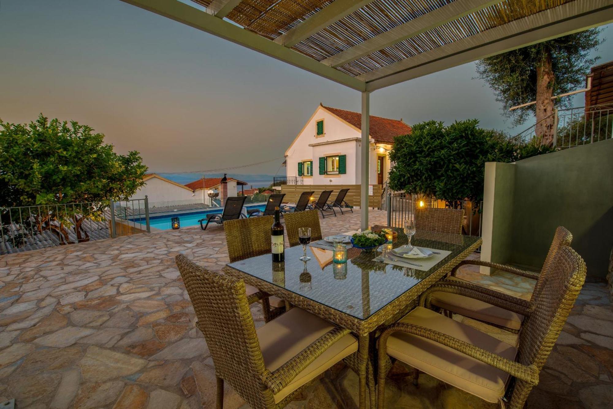 Villa Thea Antonis Гайос Экстерьер фото